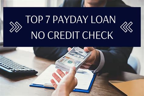 Best Pay Day Loans No Credit Check